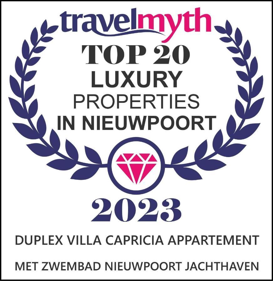 Duplex Villa Capricia Appartement Met Zwembad Nieuwpoort Jachthaven Екстериор снимка