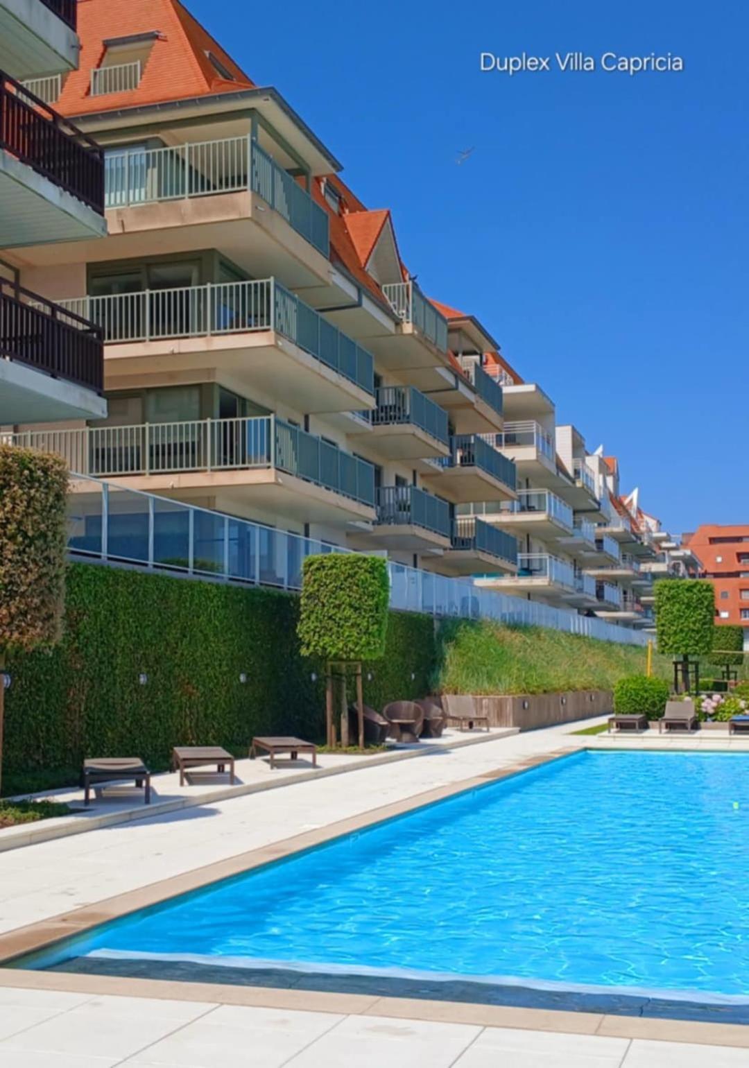 Duplex Villa Capricia Appartement Met Zwembad Nieuwpoort Jachthaven Екстериор снимка